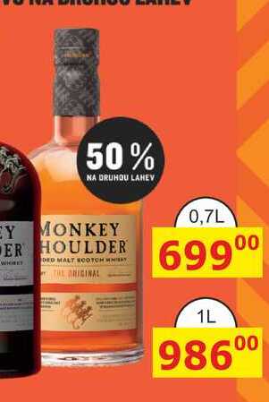 MONKEY SHOULDER THE ORIGINAL 0,7L 