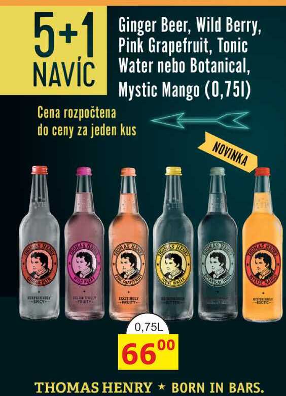 THOMAS HENRY tonic 0,75l