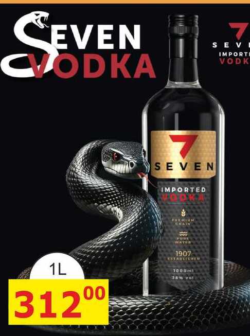 SEVEN VODKA 1L