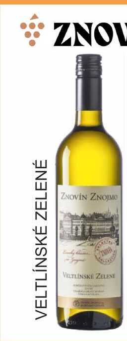 ZNOVÍN ZNOJMO VELTLÍNSKÉ ZELENÉ 0,75L