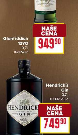 Hendrick's Gin 0,7l