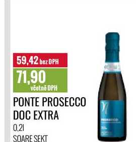 PONTE PROSECCO DOC EXTRA 0,2l
