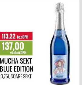 MUCHA SEKT BLUE EDITION 0,75l