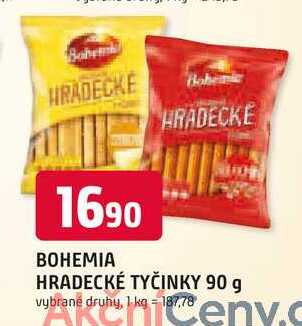 HRADECKÉ TYČINKY 90 g