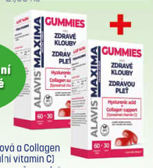 ALAVIS MAXIMA GUMMIES 60 žvýkacích tablet + 30 kapslí vit.C