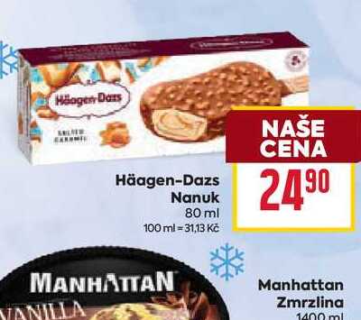 Häagen-Dazs Nanuk 80 ml 