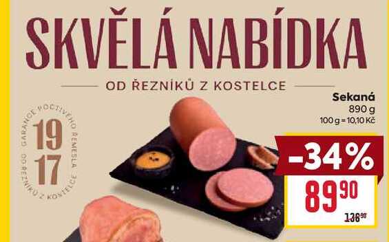 Sekaná 890 g  
