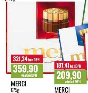 MERCI 675g