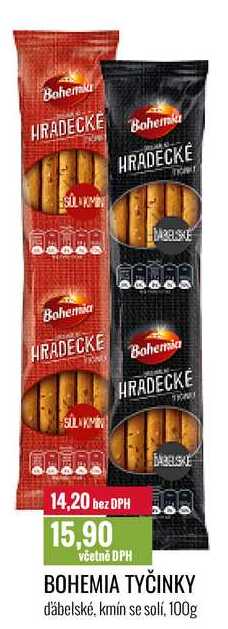 BOHEMIA TYČINKY 100g