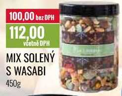MIX SOLENÝ S WASABI 450g 