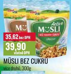 MÜSLI BEZ CUKRU 300g 