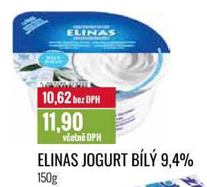 ELINAS JOGURT BÍLÝ 9,4% 150g 