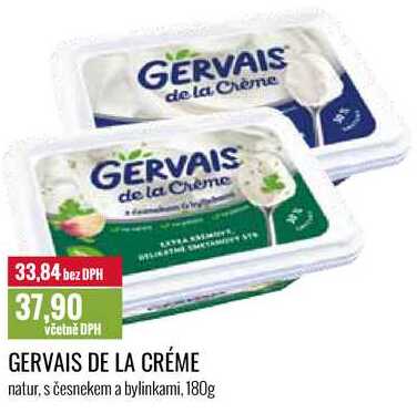 GERVAIS DE LA CRÉME 180g