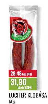 LUCIFER KLOBÁSA 170g 