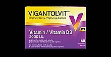 VIGANTOLVIT® D3 2000 I.U. 60 tobolek