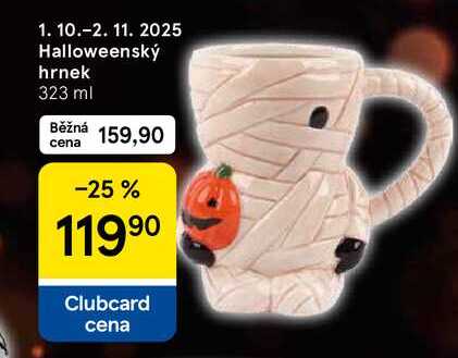 Halloweenský hrnek 323 ml 
