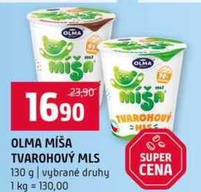 OLMA TVAROHOVÝ MLS 130 g