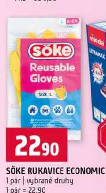 SÖKE RUKAVICE ECONOMIC 1 pár