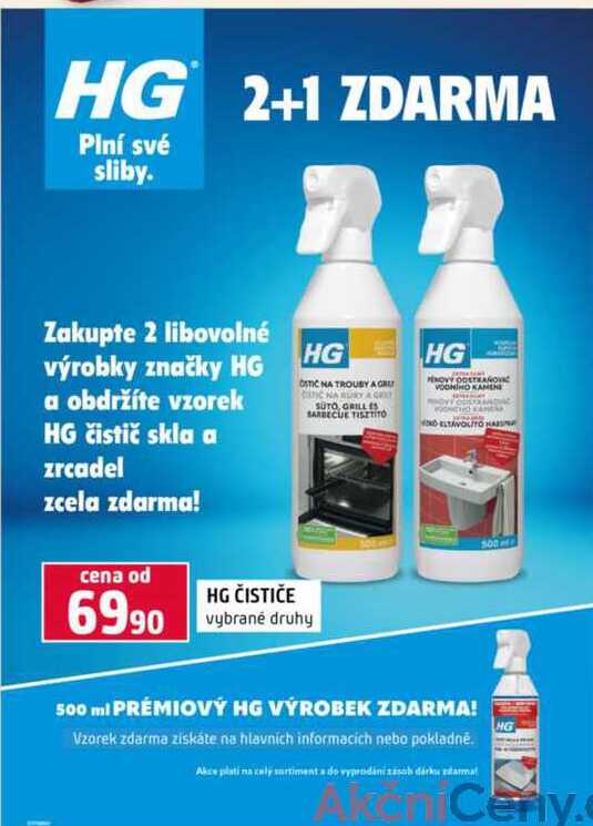 HG 2+1 ZDARMA