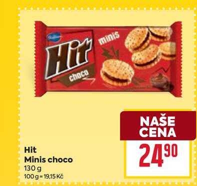 Hit Minis choco 130 g