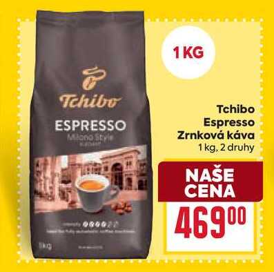Tchibo Espresso Zrnková káva 1 kg