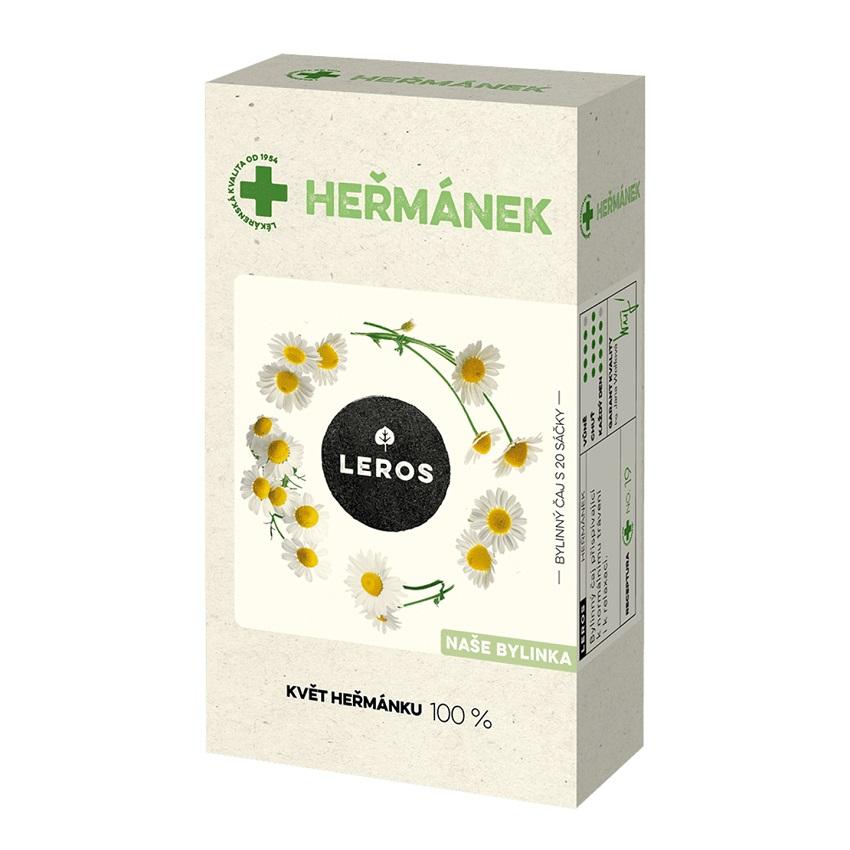 Leros Heřmánek bylinný čaj 20x1g