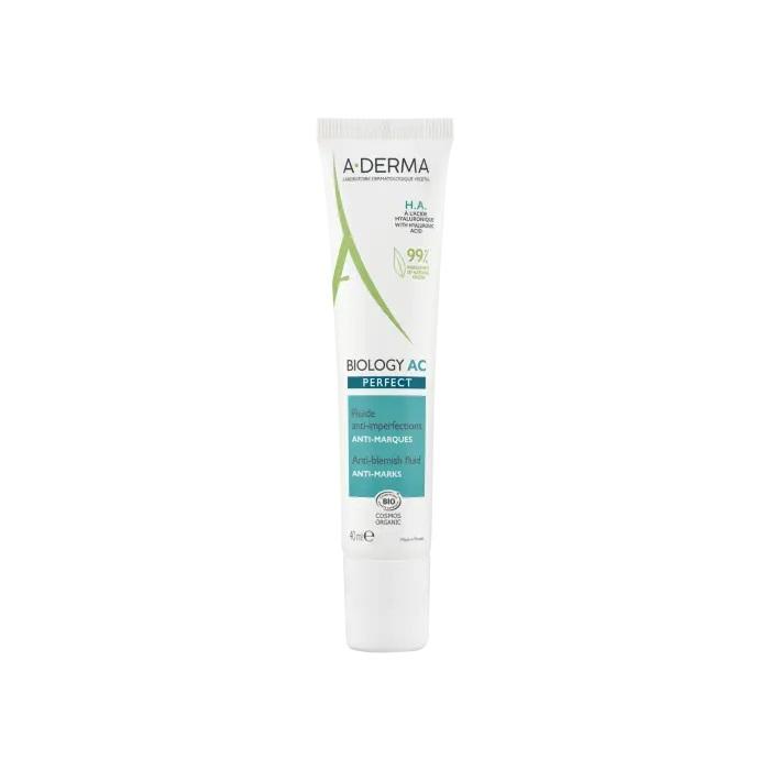 A-derma Biology Ac Perfect H.A. Fluid proti nedokonalostem pleti  40 ml