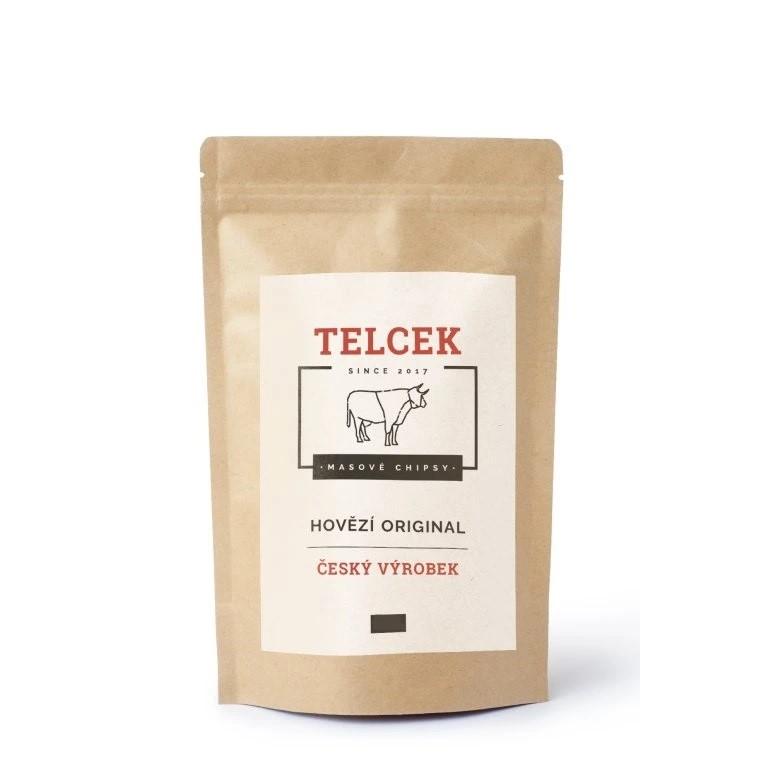 Telcek Masové hovězí chipsy paprika 80g
