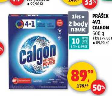 PRÁŠEK 4V1 CALGON, 500 g