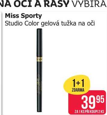 Miss Sporty Studio Color gelová tužka na oči 