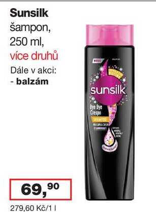 Sunsilk Šampon, 250 ml, více druhů 