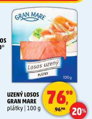 UZENÝ LOSOS GRAN MARE, 100 g
