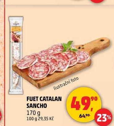 FUET CATALAN SANCHO, 170 g