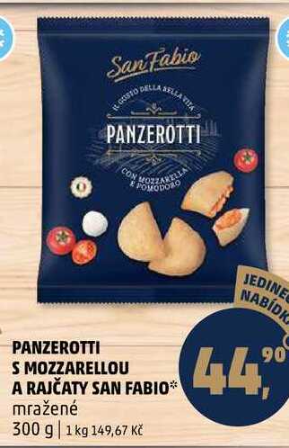 PANZEROTTI S MOZZARELLOU A RAJČATY SAN FABIO, 300 g