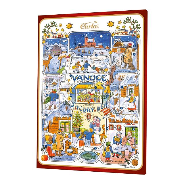 Adventní kalendář s motivy Josefa Lady
