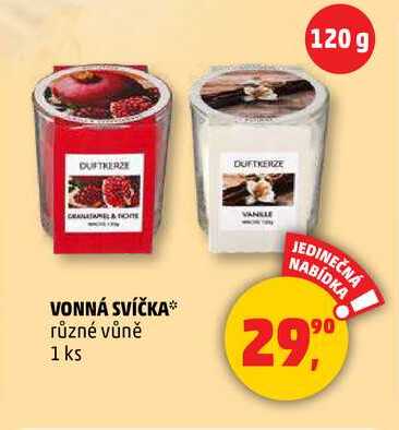 VONNÁ SVÍČKA, 1 ks 
