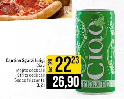 Cantine Sgarzi Luigi Ciao plech 0,2 l