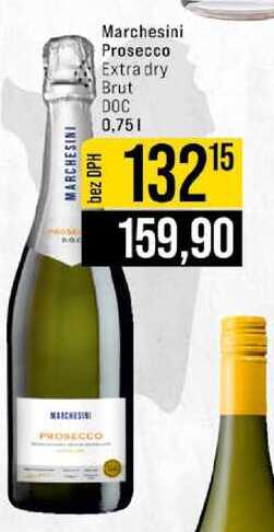 Marchesini Prosecco Extra dry / Brut DOC 0,75 l