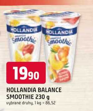 HOLLANDIA BALANCE SMOOTHIE 230 g