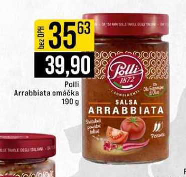 Polli Arrabbiata omáčka 190 g 
