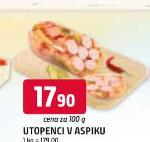 UTOPENCI V ASPIKU 100g