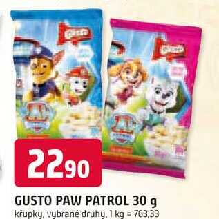 GUSTO PAW PATROL 30 g