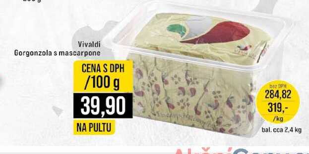 Vivaldi Gorgonzola s mascarpone 100 g