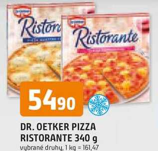 DR. OETKER PIZZA RISTORANTE 340 g 