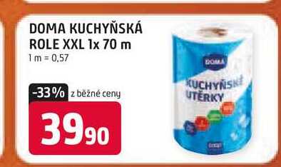 DOMA KUCHYŇSKÁ ROLE XXL 1x 70 m 