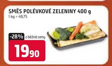 SMĚS POLÉVKOVÉ ZELENINY 400 g 