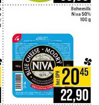 Bohemilk Niva 50% 100 g 