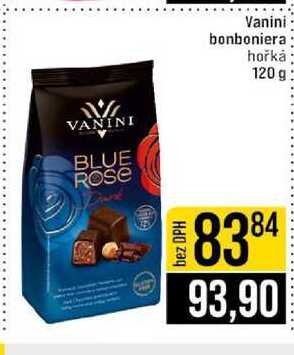 Vanini bonboniera hořká 120 g