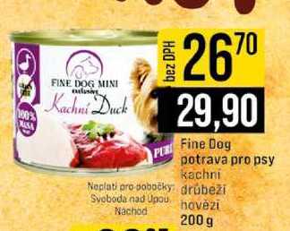 Fine Dog potrava pro psy 200 g 
