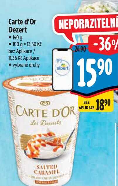 Carte d'Or Dezert 140g  